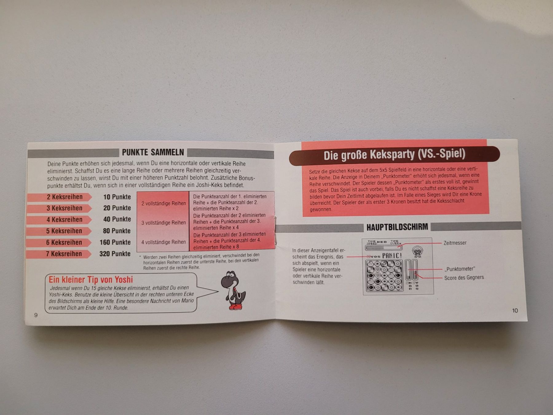 Giochi: Spielanleitung / Yoshi`s Cookie, Game Boy – Usato da Uezwil venduto da -Retrogames- 2
