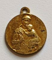 Religiöser Anhänger Heiliger Antonius von Padua m. Jesuskind
