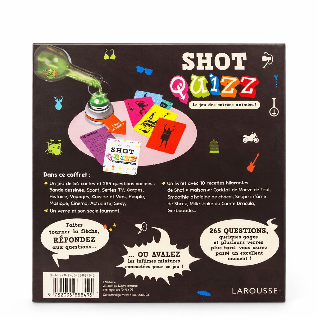 Giochi: Shot Quiz Alkohol Spiel – Nuovo (secondo la descrizione) da Fully venduto da VaneaSelection 5