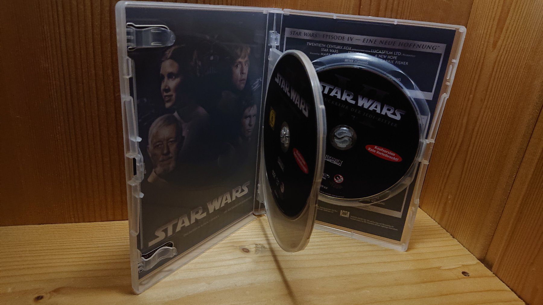 Alle DVDs: STAR WARS 4 bis 6 auf DVD – Gebraucht aus Wilderswil von Exebub 3