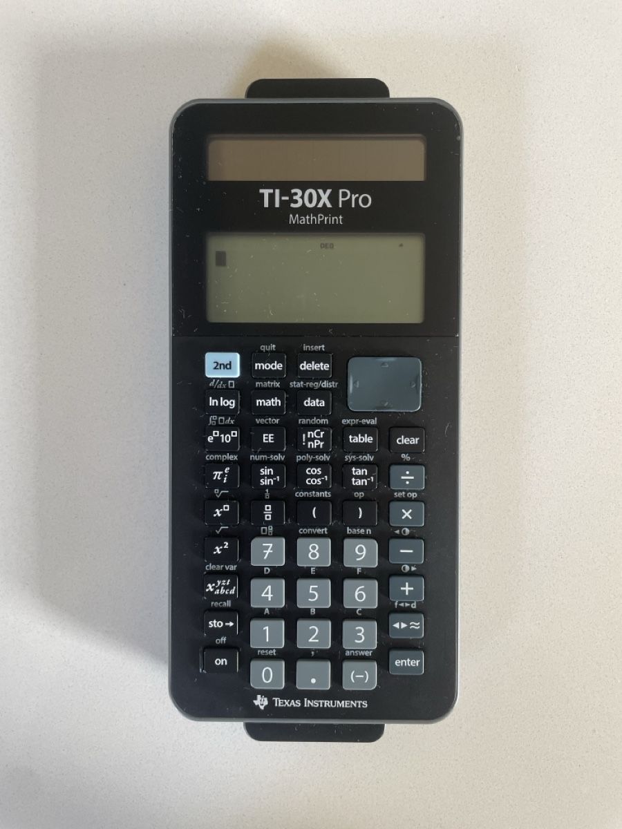 Texas Instruments Calcolatrici tascabili: Texas Instruments TI-30X Pro MathPrint – Usato da Dällikon venduto da Marcofloro