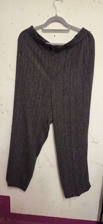 Stoffhose /elastisch, Grösse 46