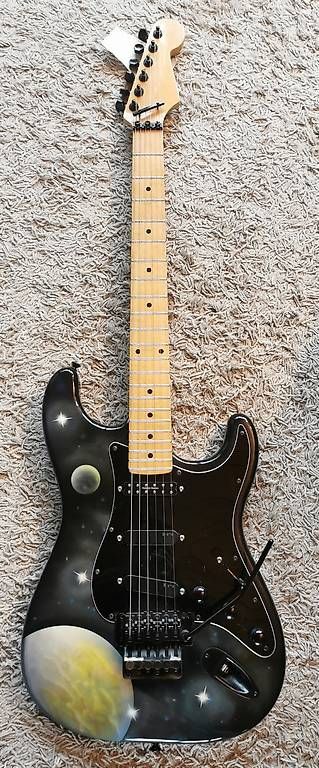 Strumenti musicali: Warmoth Airbrush Stratocaster  – Usato da Bern venduto da chr_pkg2 1