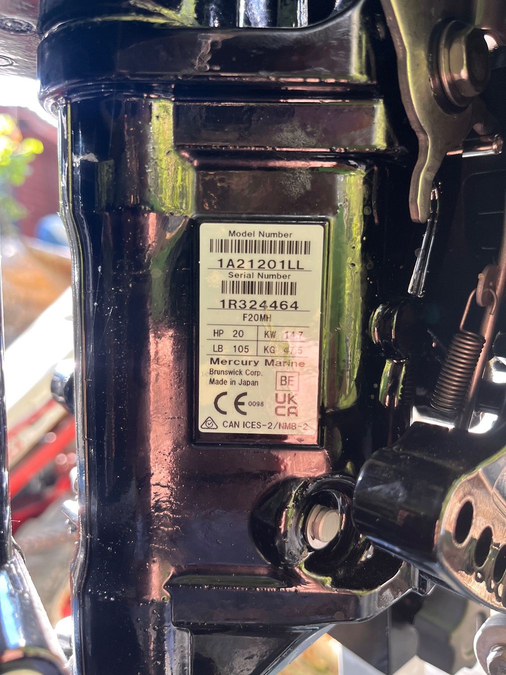 Austin Motoren: Mercury efi 20 Aussenborder NEU – Neu (gemäss Beschreibung) aus Hombrechtikon von Stella8 2