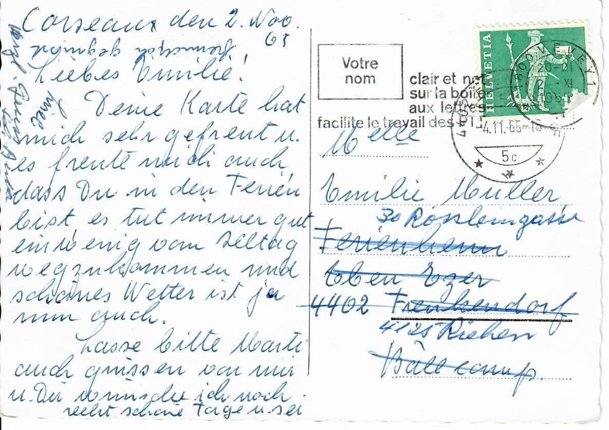 Cartoline postali: Montreux – Usato da Hochdorf venduto da Ziegel-16 1