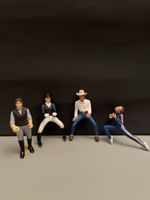 Schleich Figuren 4er Set mit 3 Satteln