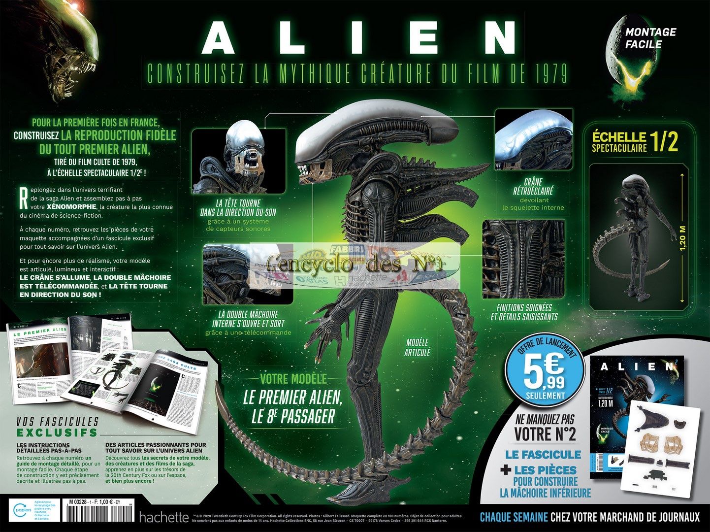 Figurines: Collection alien de Hachette collection – D'occasion à Gland par