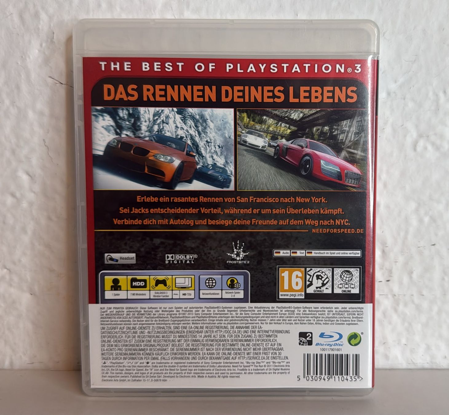 Giochi: Need for Speed The Run PS3 Spiel Essentials Version – Usato da Ehrendingen venduto da lax21 1