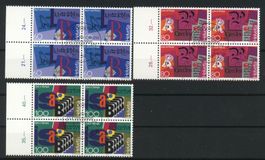 1994, Nr.860–862, Sondermarken III, Viererblöcke, ET
