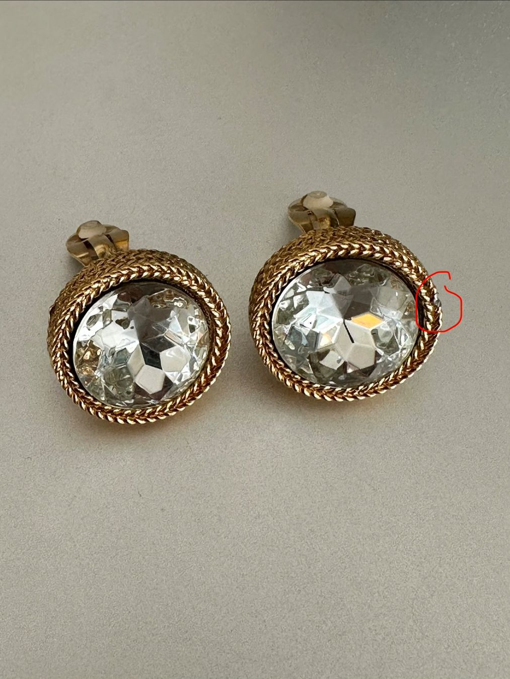 Orecchini pendenti & Orecchini a lobo: Vintage AGATHA PARIS Ohrclips – Usato da Onex venduto da Antiqueshow 5