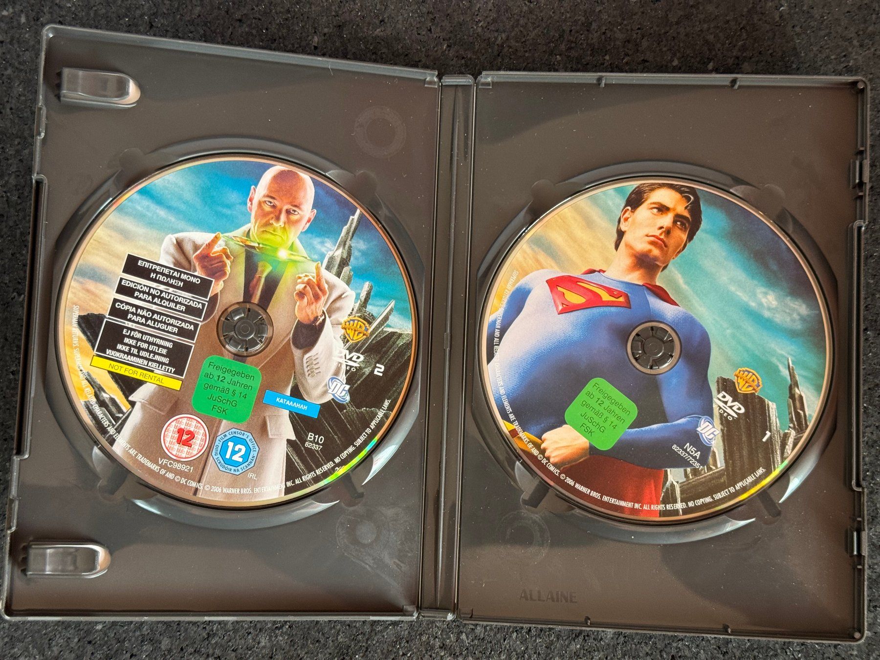 Tutti i DVDs: Superman Returns 2 Disc Edition DVD's DE/EN – Usato da Fribourg venduto da tschjoly 4