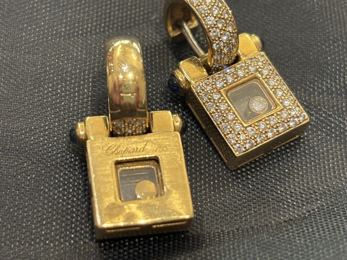 Chopard Ohrringe & -stecker: Orecchini Chopard in oro e diamanti  – Gebraucht aus Mendrisio von TicinoWatchLab 2
