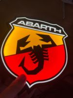 Lampe LightBox LED logo Abarth - Veilleuse USB neuve