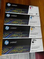 HP LaserJet 305A Toner Kartuschen 4 Stk. neuwertig