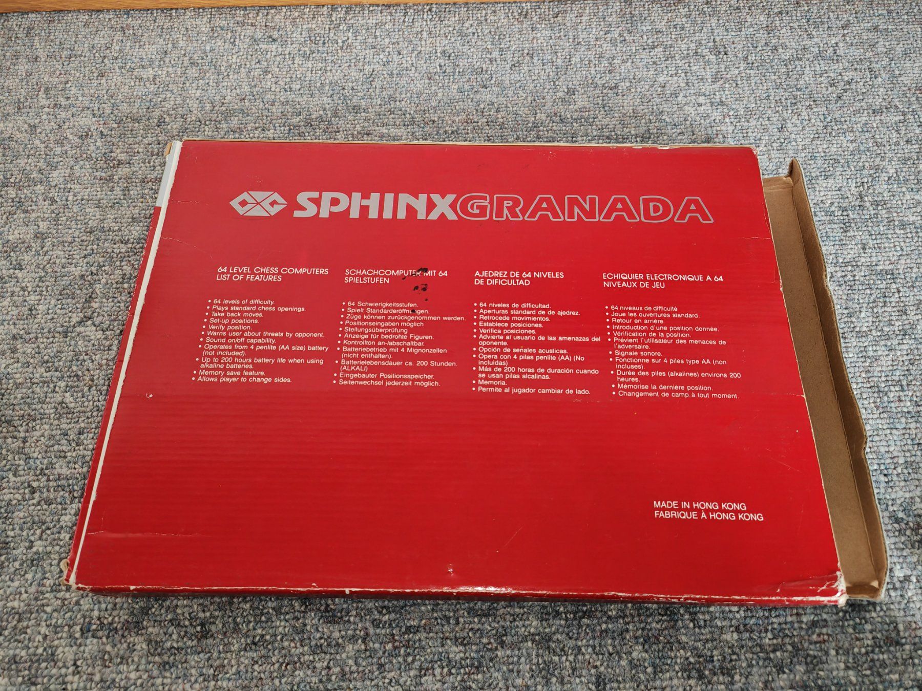 Giochi: CXG Sphinx Granada Schachcomputer – Usato da Thun venduto da Kankii 3