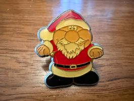 Anstecknadel Weihnachtsmann Motiv gebraucht guter Zustand