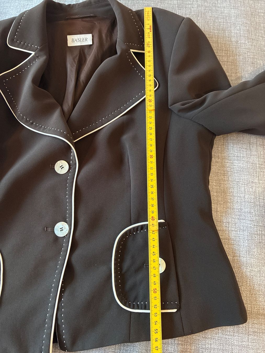Basler Giacche: Raffinierter Blazer von Basler Gr 40 – Usato da Davos Platz venduto da nanigl 8