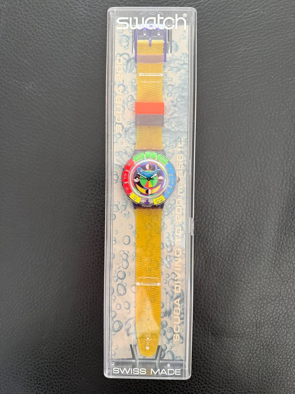 Swatch Orologi: Swatch Scuba  COLOR WHEEL  1994   SDV101 – Nuovo (secondo la descrizione) da Subingen venduto da ArtBead 3