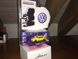 Volkswagen Beetle TAXI Käfer 1/64 no Mini GT