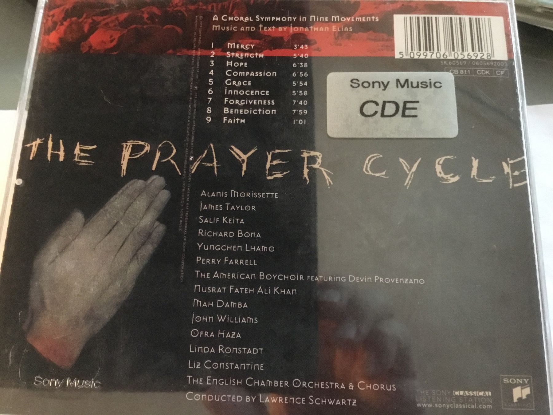 CD: The Prayer Cycle - CD mit Alanis Morissette u.a. – Usato da Thierachern venduto da sweden08 1