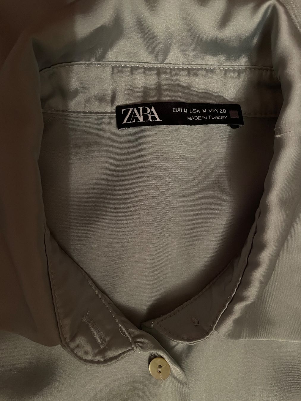 Zara Blusen: Zara Hemd grün – Gebraucht aus Basel von joh_vl7m 2