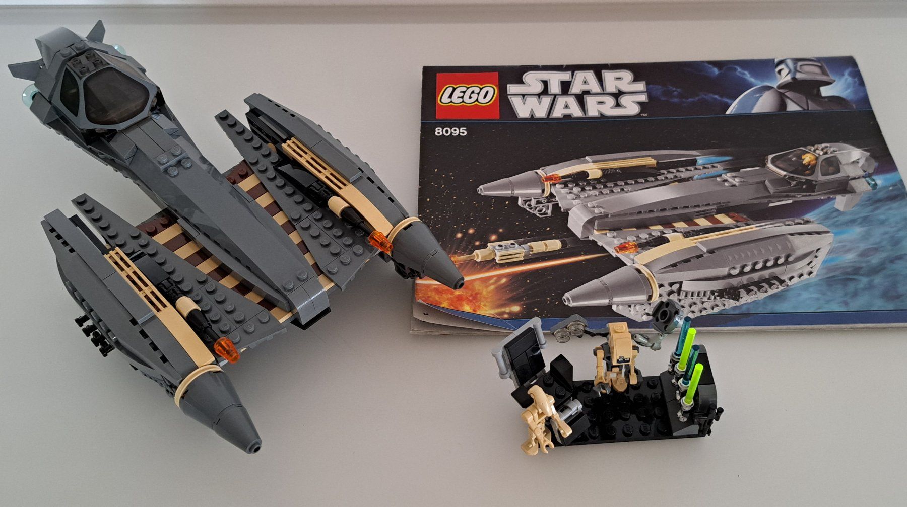 Lego Giocattoli: LEGO Star Wars 8095  General Grievous' Starfighter – Usato da Langendorf venduto da thesi246