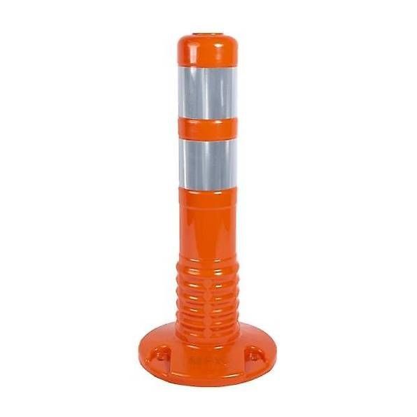 Insegne: Borne flexible sécuité Ø 8 cm / 45 cm | orange sécurité – Nuovo (secondo la descrizione) da Basel venduto da citysense