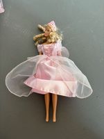Barbie Prinzessin mit rosa Kleid & Tiara –sehr guter Zustand