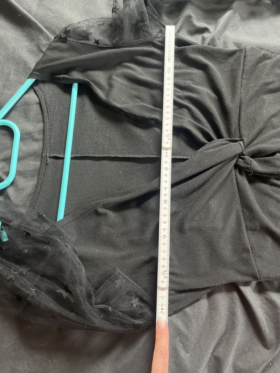 Vestiti: Schwarzes Kleid mit Sternärmeln Gr. S/M – Usato da Kaisten venduto da saleforfun 6