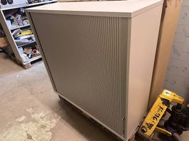neuer Querrolladenschrank Lateralschrank, lichtgrau