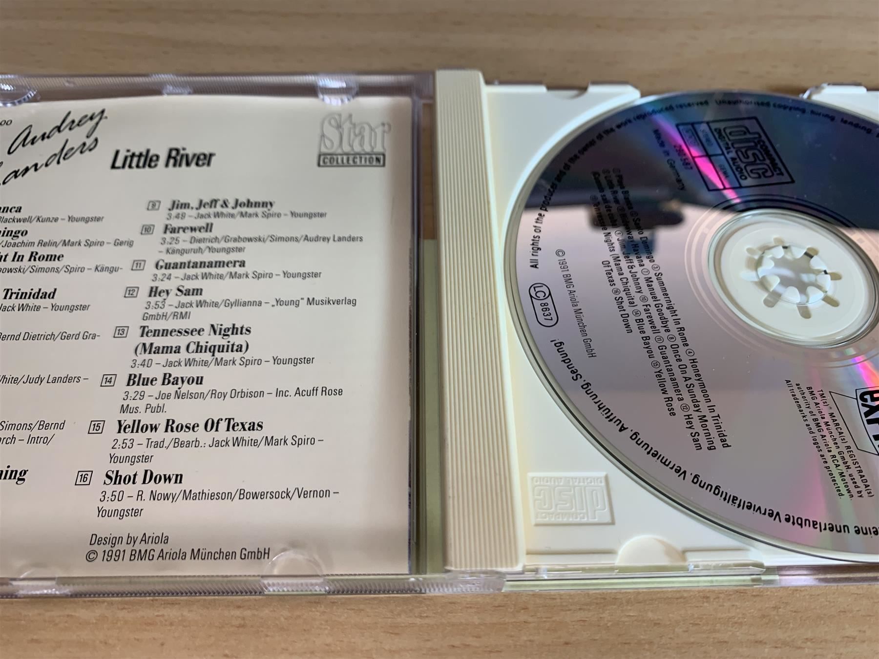 CD: Audrey Landers – Little River – Usato da Rikon im Tösstal venduto da Alpenmutz 2