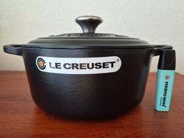Le Creuset Bräter Cocotte Schwarz matt 24 cm / VP: 395.- Fr.