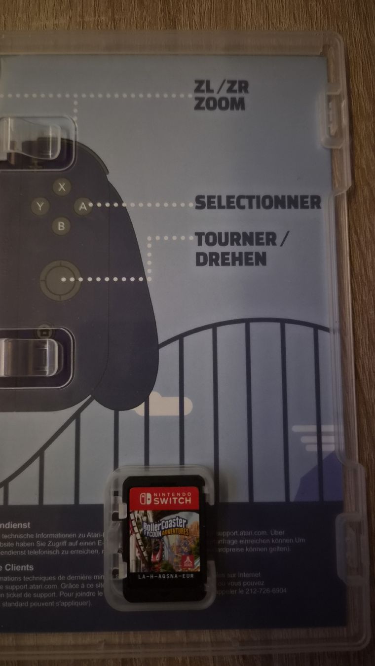 Nintendo Jeux: Nintendo Switch Roller Coaster Tycoon Adventures – D'occasion à Buchs SG par Tscherfi 1