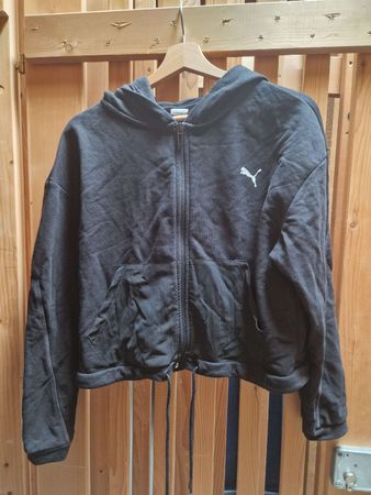 Puma Hoodie schwarz Grösse M 