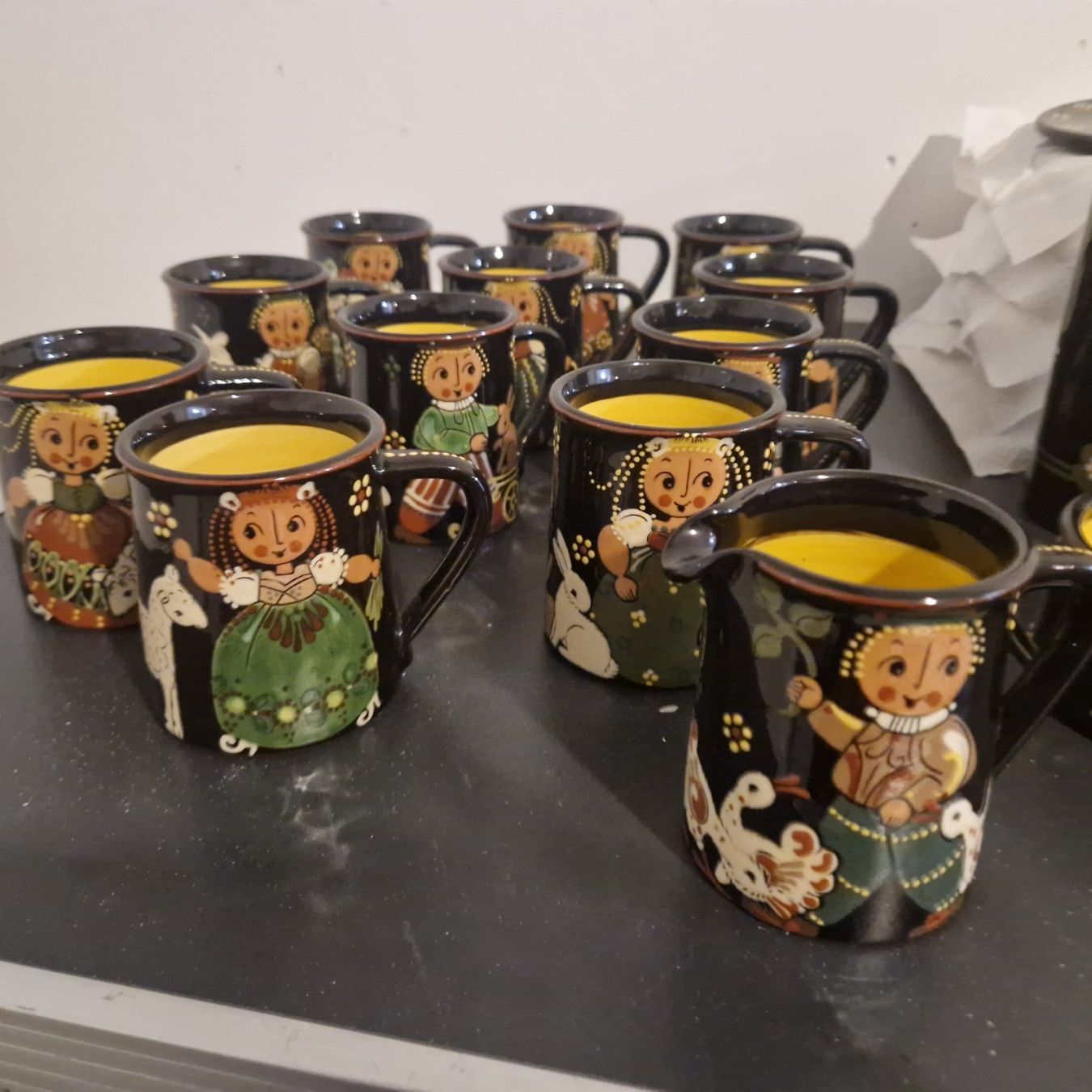 Set di piatti: Handgemachtes Töpfergeschirr – Nuovo (secondo la descrizione) da Trimbach venduto da Babsi1969 1