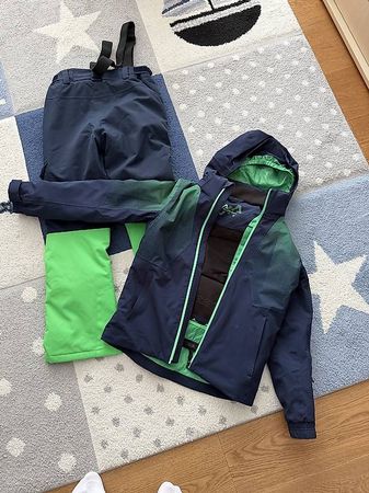 Albright Kinder Skianzug Gr. 152  Skijacke & Skihose