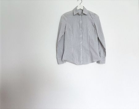 Gestreifte Bluse Hemd Gr. 34 Baumwolle