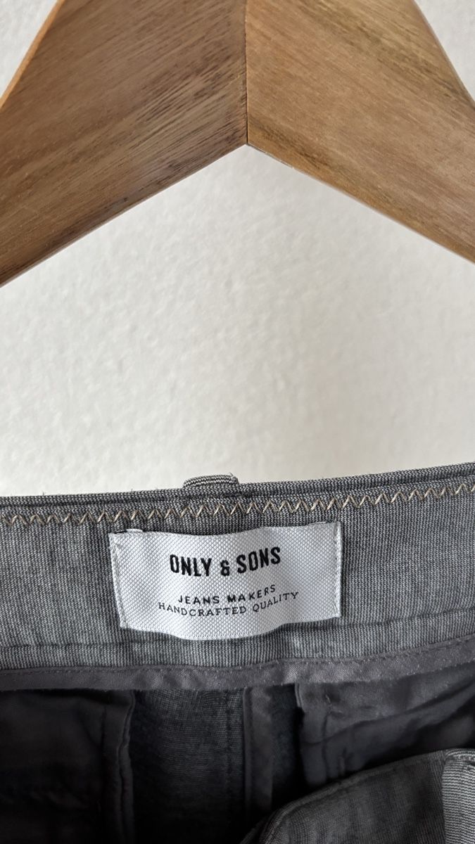 Hosen: Only&Sons Herrenhose Gr. 30/34 Grau Bequem – Neu (gemäss Beschreibung) aus Vilters von Sidsel_M 1