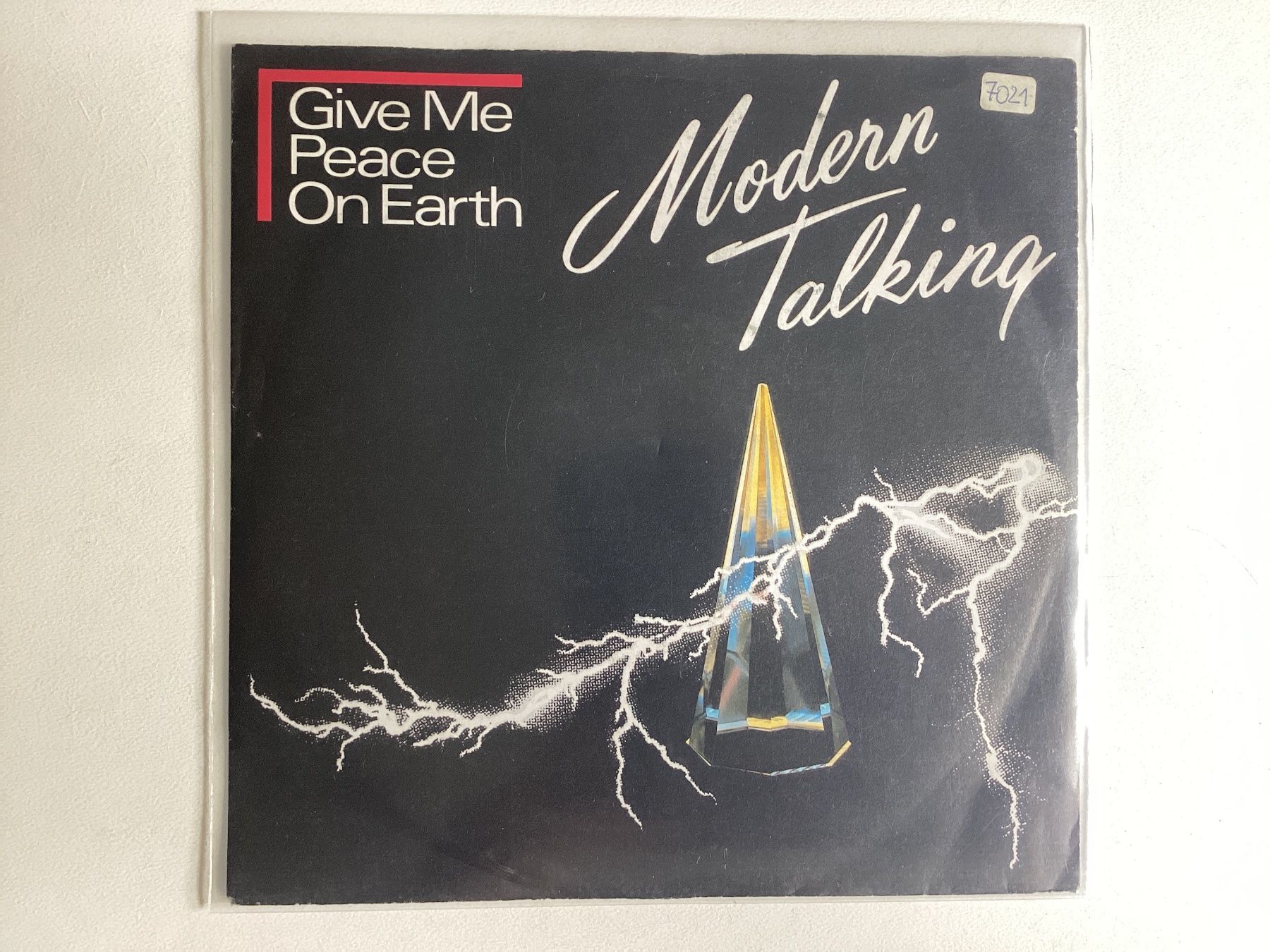Schallplatten: Modern Talking Single - Give Me Peace On Earth – Gebraucht aus Gutenswil von Hamzian