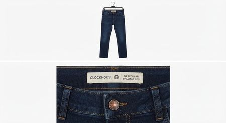 Damen Jeans / Straight Leg Hose von Clockhouse (C&A) – 36