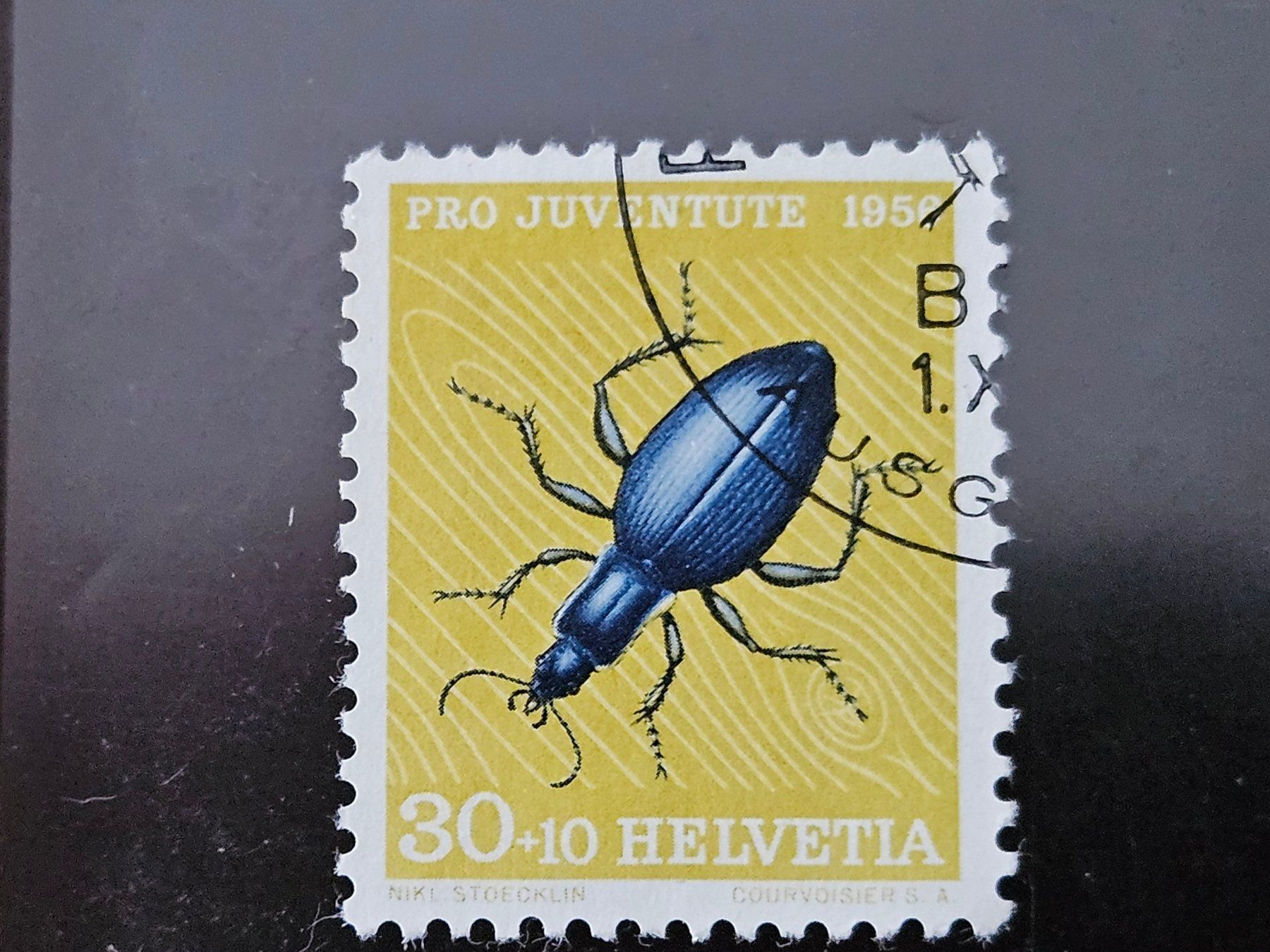 Alle Briefmarken: PJ 166 FD für 50 Rp. – Gebraucht aus Buttikon SZ von Marcelr