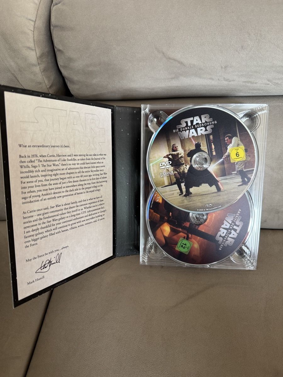 Tous les DVDs: Star Wars Die Skywalker Saga DVD-Box Edition – D'occasion à St. Gallen par mag_7s82 2