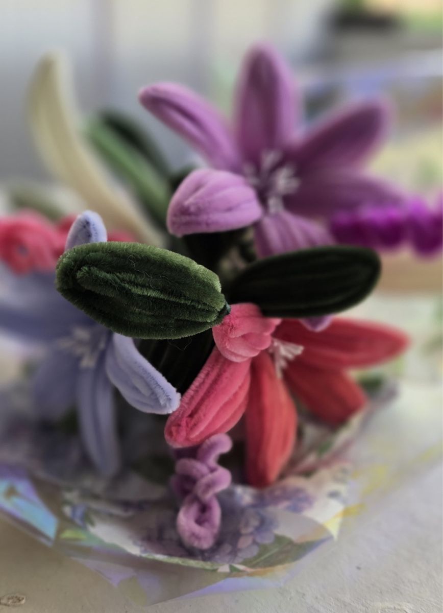 Tutte le decorazioni: Handgefertigter Blumenstrauss – Nuovo e nell'imballaggio originale da Zürich venduto da fir_h2dn 2