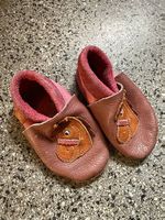 Lederfinkli Orangenkinder Gr. 22/23