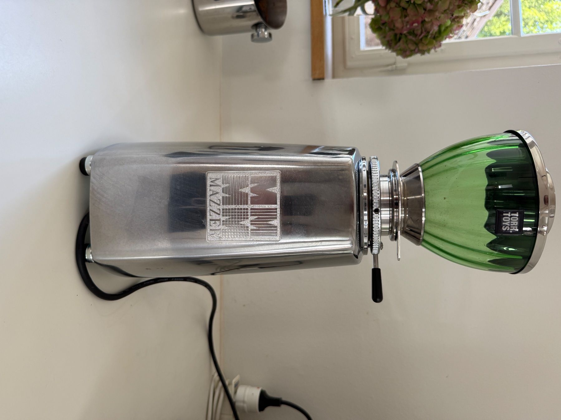 Mazzer Küchengeräte: Kaffeemühle Mazzer Mini Electronic Silber gebraucht – Gebraucht aus Basel von mdblo 1