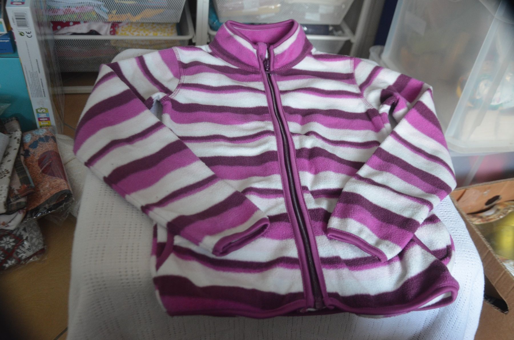 Giacche & Cappotti: TAILLE 134 - VESTE FLEECE – Usato da Chiasso venduto da Dolly015