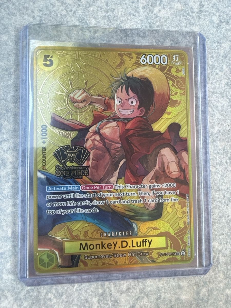 Karten: Monkey D. Luffy 2nd anniversary – Neu (gemäss Beschreibung) aus Winterthur von bol_9cvx