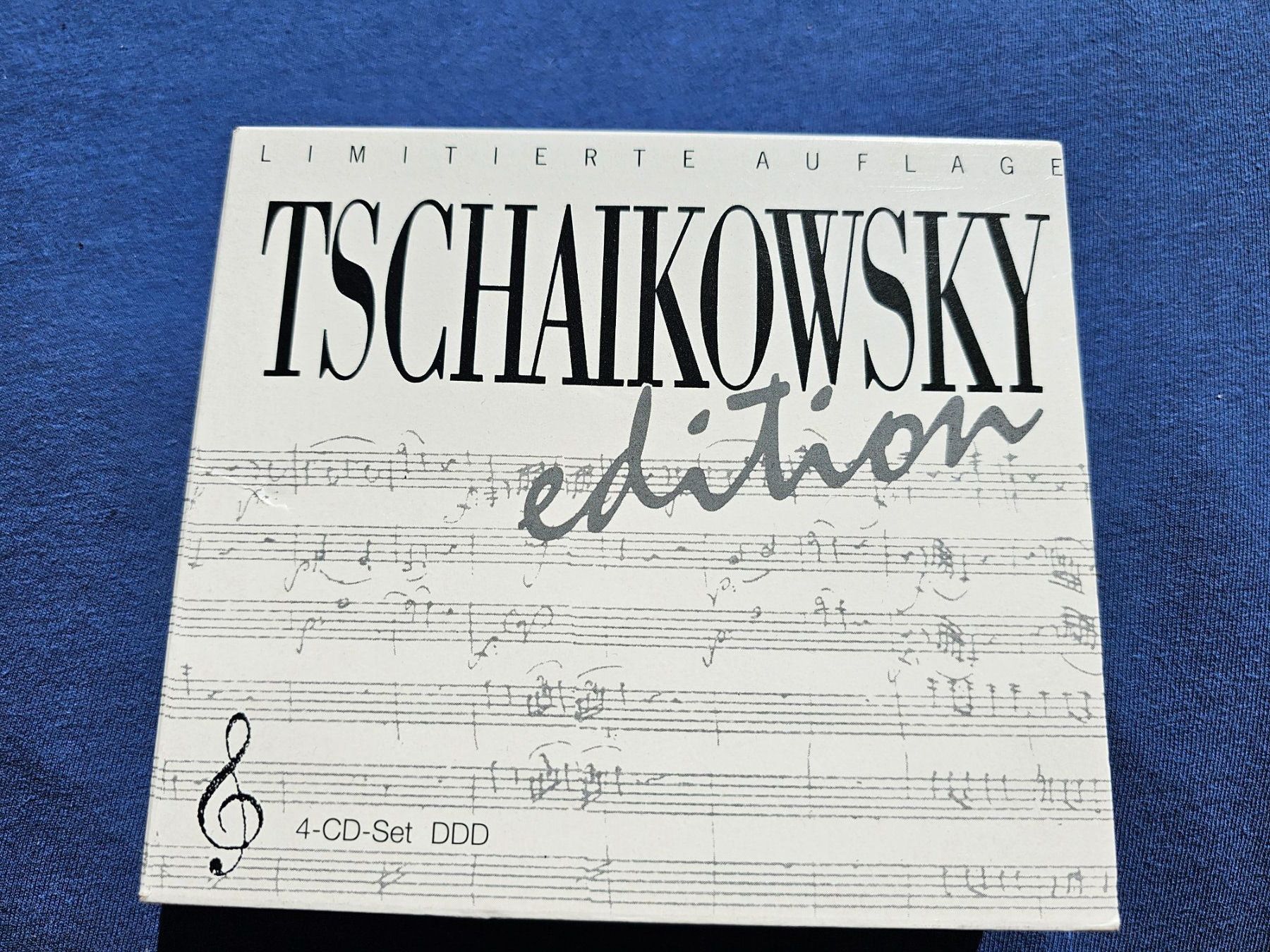 CDs: the Tschaikowsky edition 4 cd box/klassik – D'occasion à Bremgarten AG par musiccollector