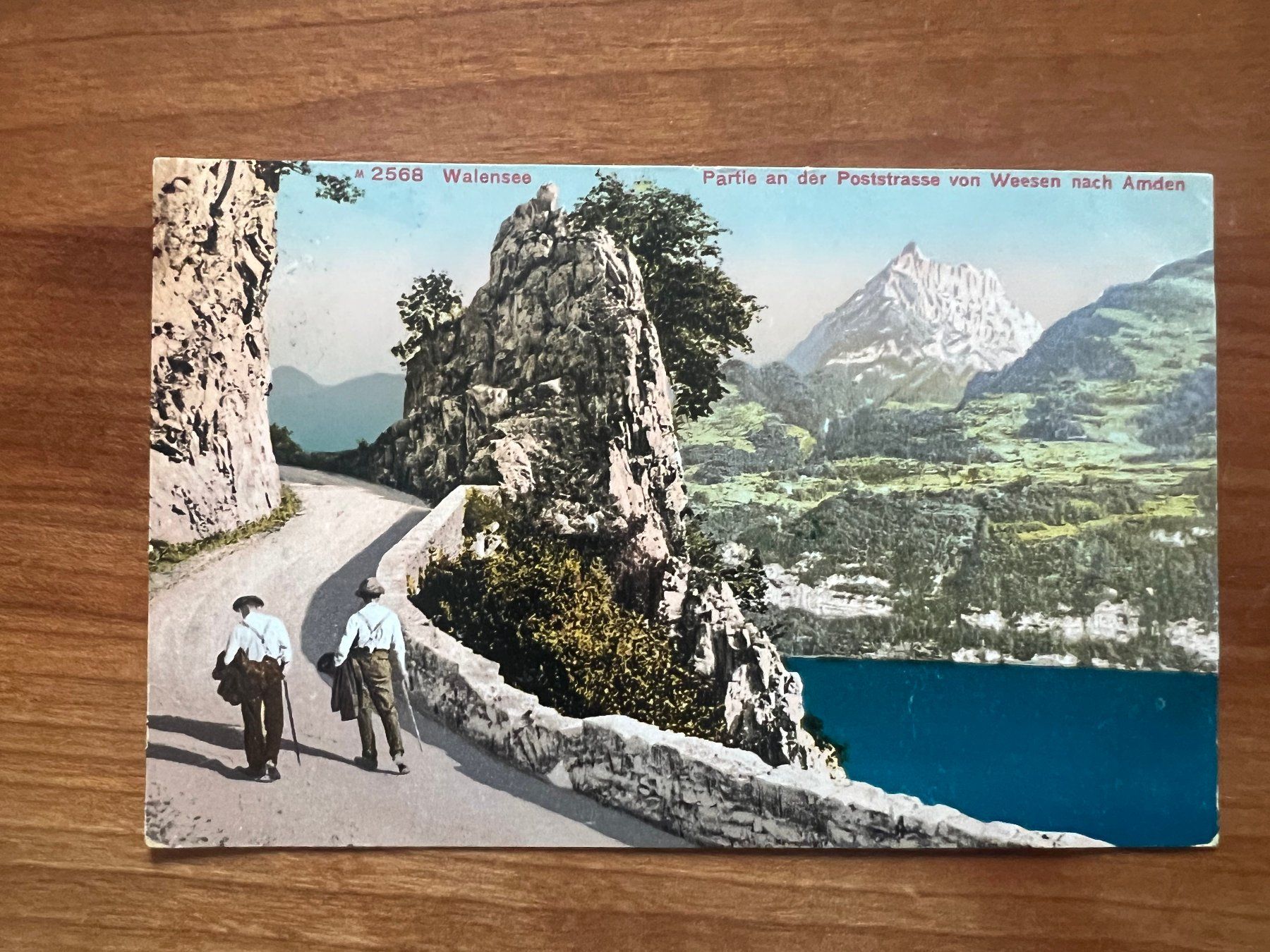 Ansichtskarten: AK   1914 Walensee   (G1786) – Gebraucht aus Hinwil von Sidi4