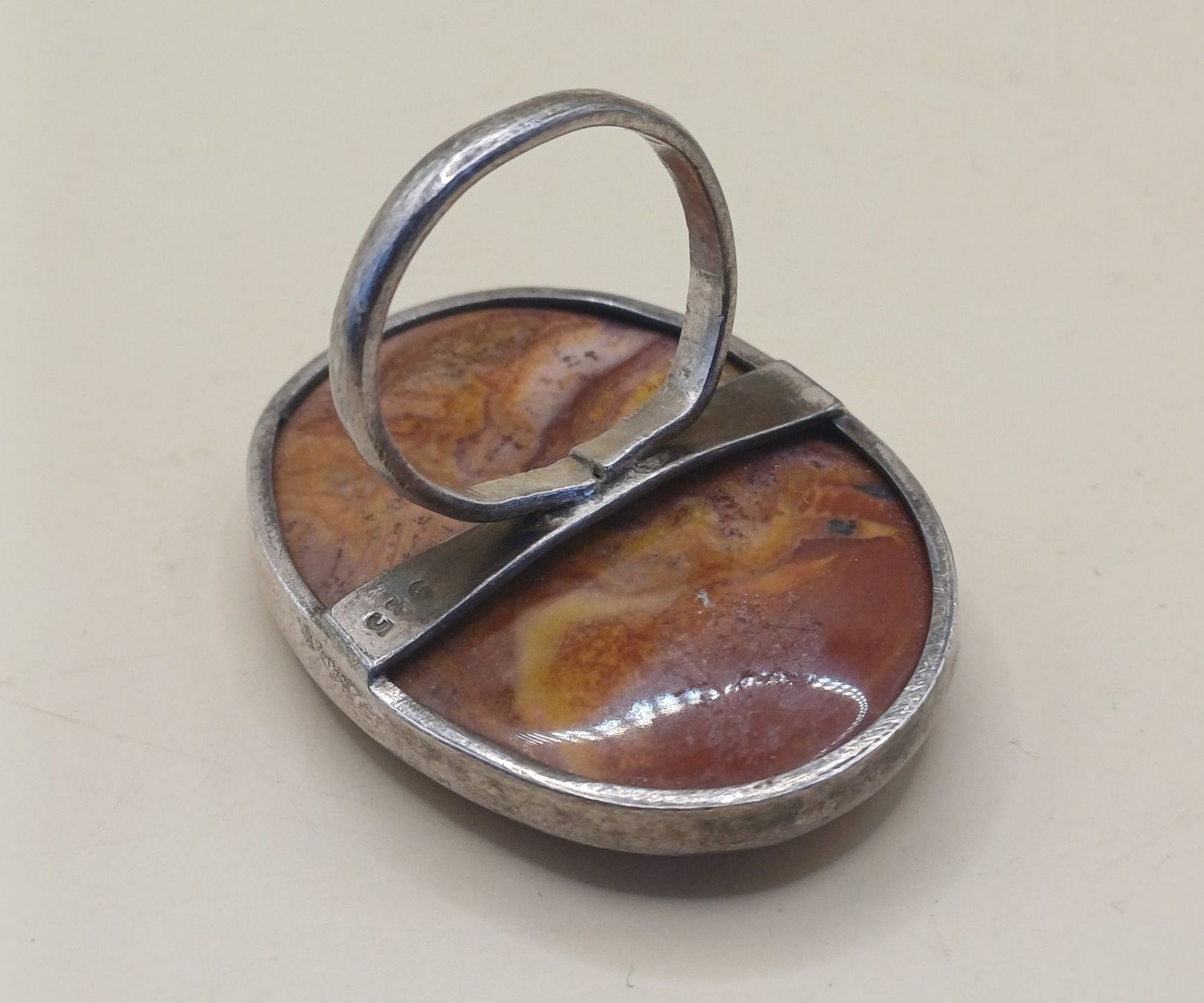 Bagues: 925er Silber JASPIS Ring – D'occasion à Brittnau par simionius 2